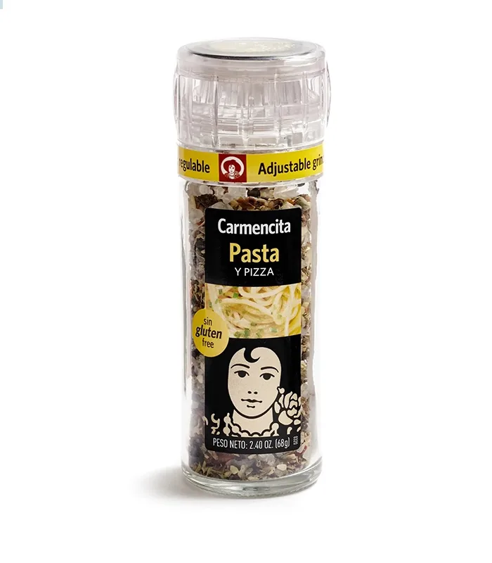 Foto de Sazonador Pasta & Pizza 68 g Molinillo Carmencita (Caja de 36 unidades)