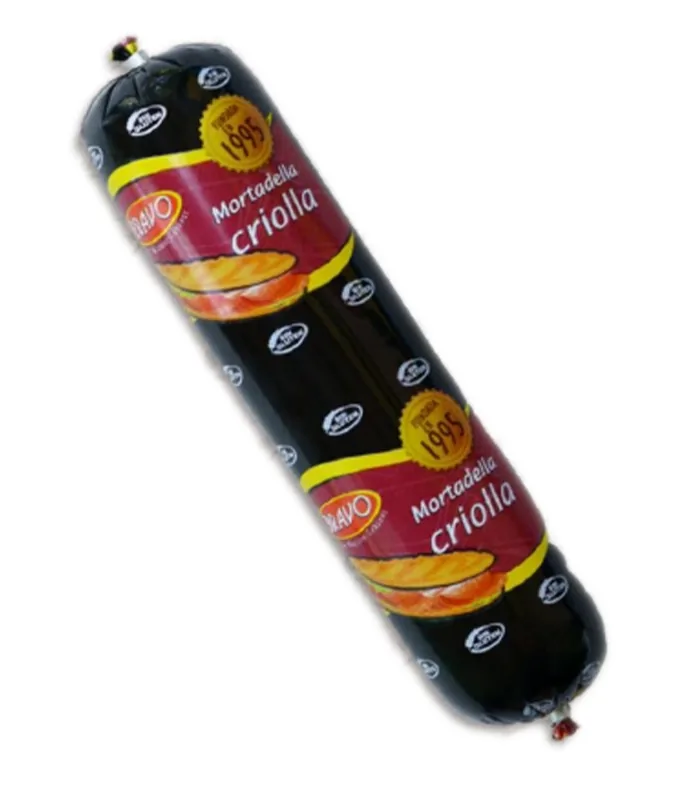 Foto de Mortadella Criolla 800 g Bravo (Caja de 12 unidades)