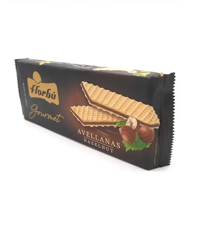 Foto de Wafer Avellanas Gourmet Florbú 175 g (Caja de 13 unidades)