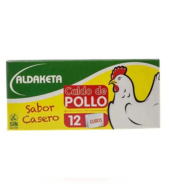 Photo of Aldaketa Chicken Bouillon 10 g (Box of 12 Cubes) (Case of 288 Cubes)