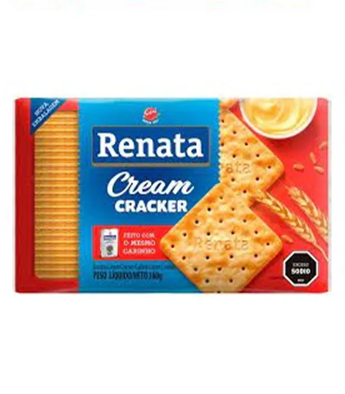 Foto de Galletas Saladas CREAM CRACKER 360 g (3 pack x 120 g) RENATA (Caja de 20 unidades)