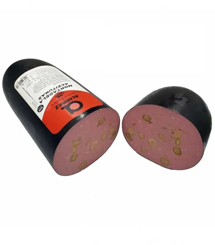 Foto de Mortadella con Aceitunas 3 kg Almirez (Caja de 2 unidades)