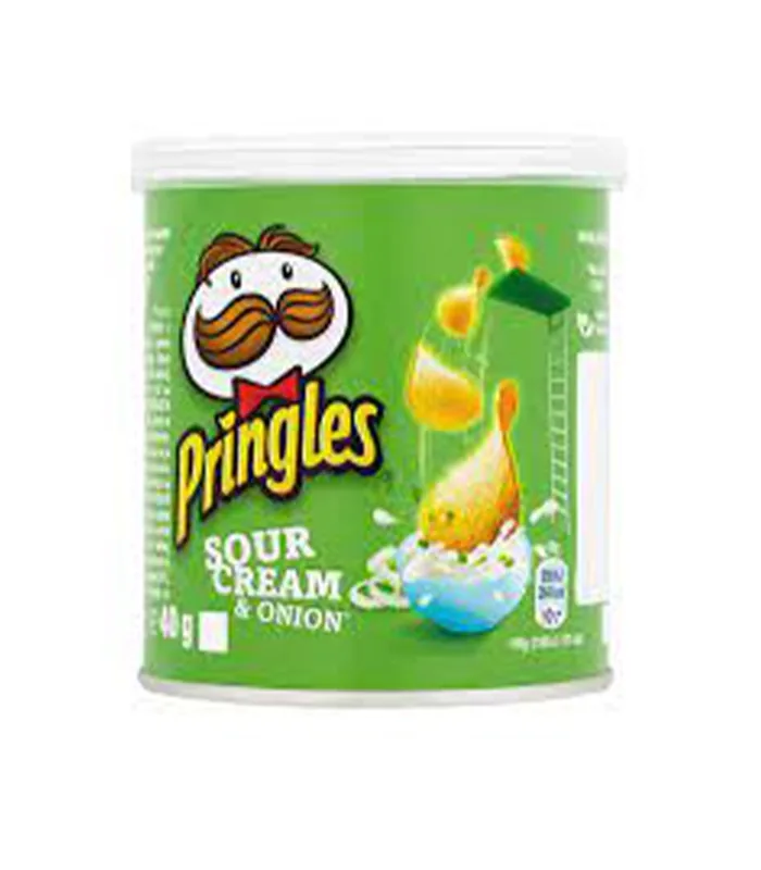 Foto de Snack Pringles Sour Cream&Onion 40 g (Caja de 12 unidades)