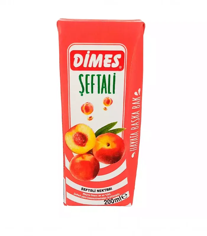 Foto de Nectar DIMES Classic Tetra Melocoton 200 ml (Caja de 27 unidades)